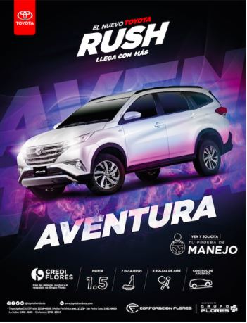 Campaña Lanzamiento del Nuevo Toyota Rush 2018